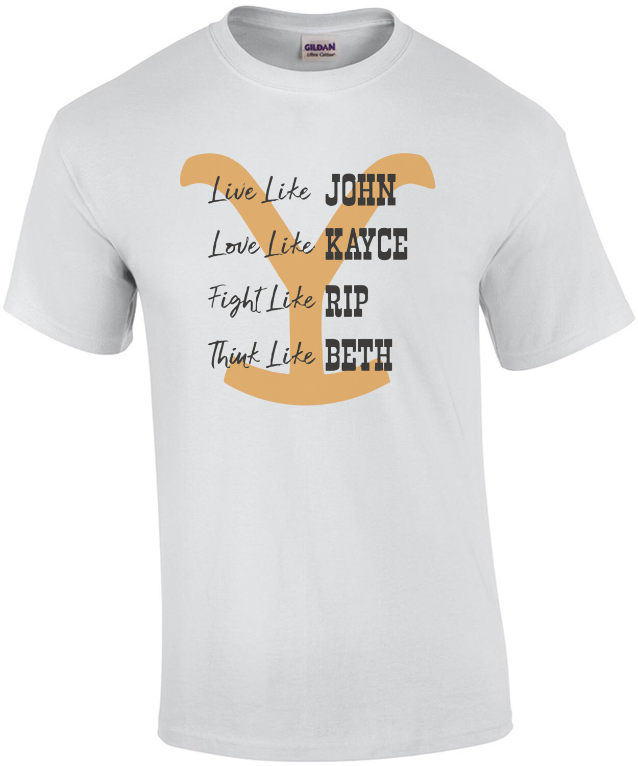 Live Like John Love Like Kayce Fight Like Rip Think Like Beth Yellowstone