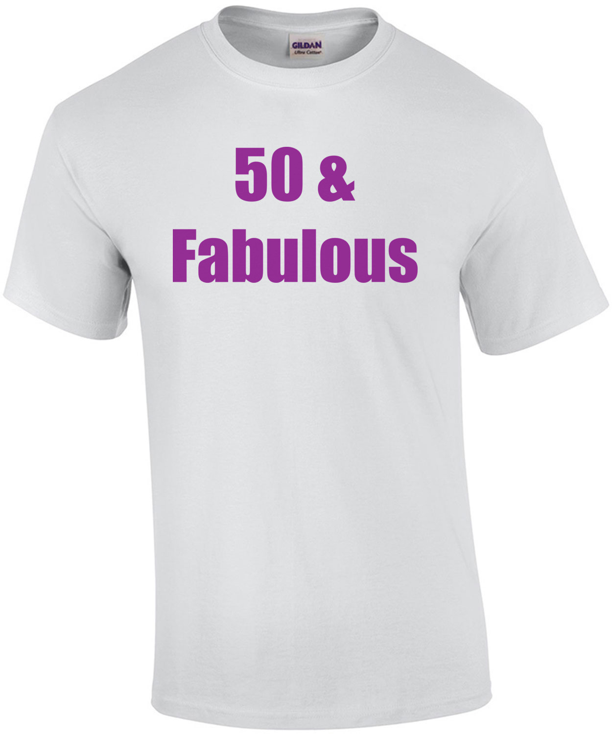 50 & Fabulous - Happy Bithday Shirt