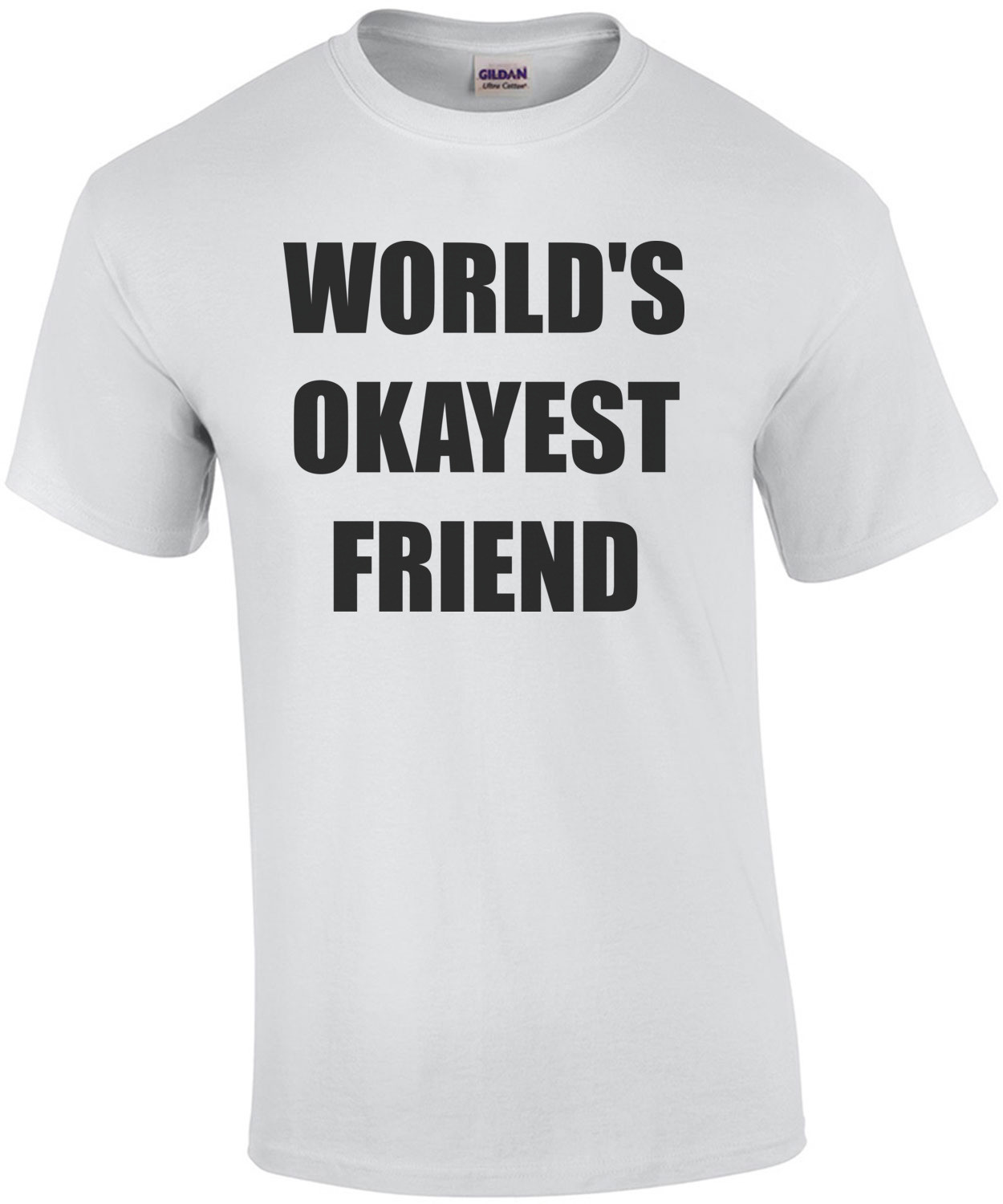 WORLD'S OKAYEST FRIEND Shirt