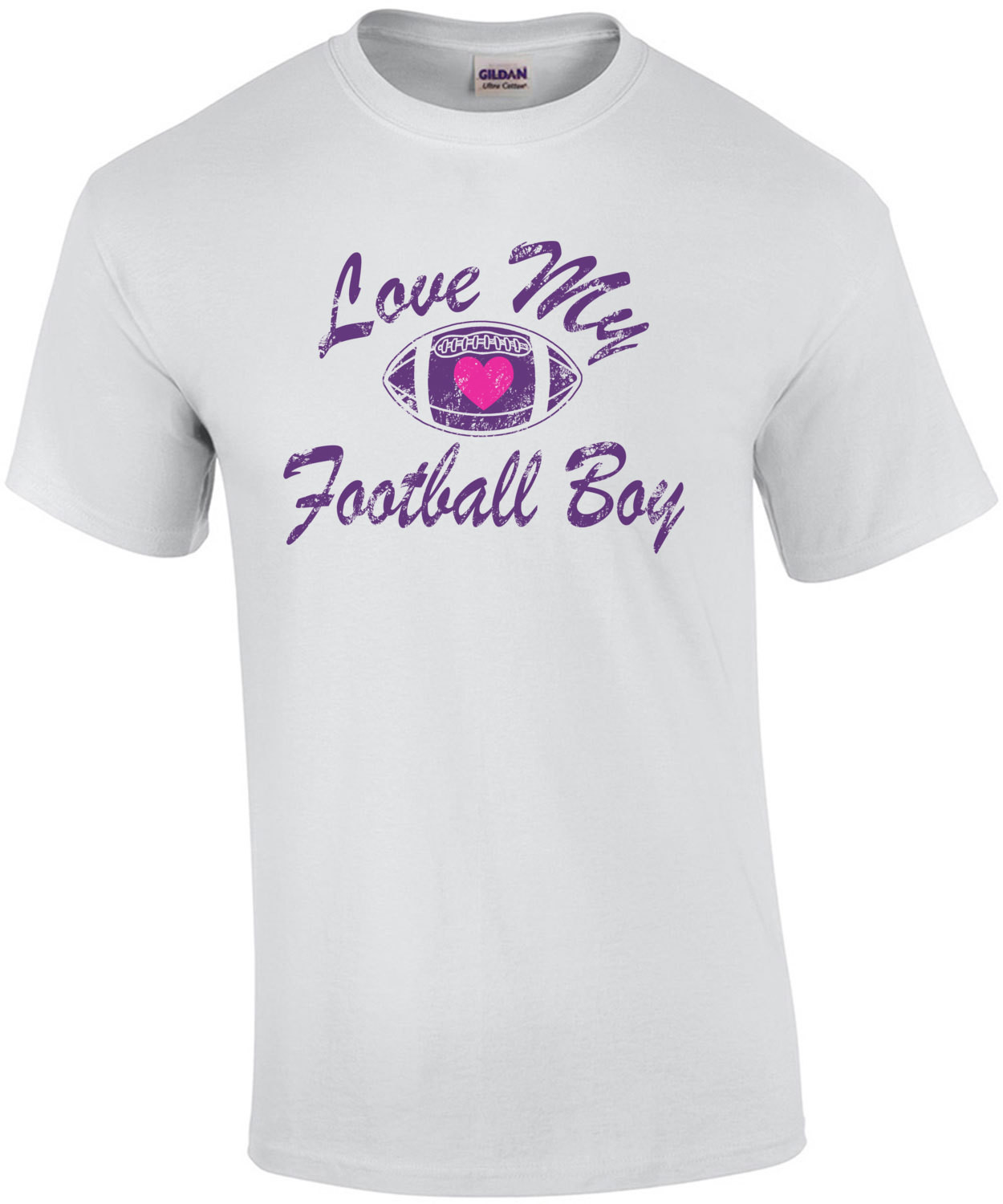 Love My Football Boy Mom T-Shirt