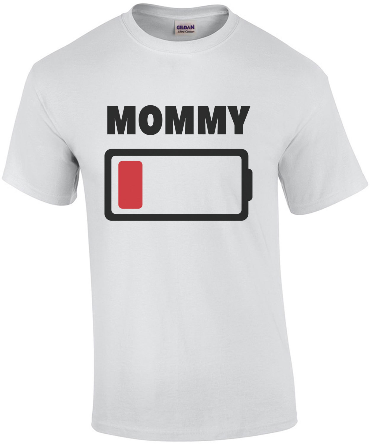 Low Battery - Mommy - Family T-Shirt