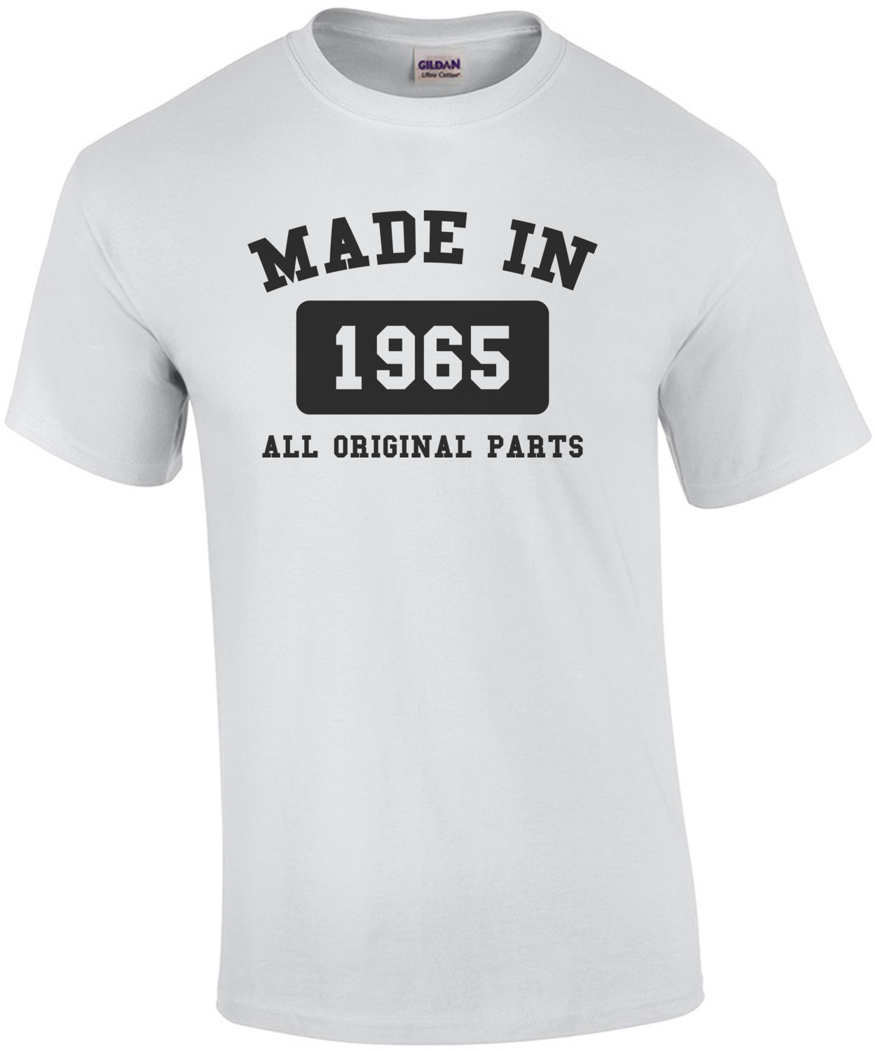 Made In Birth Year Custom Tee