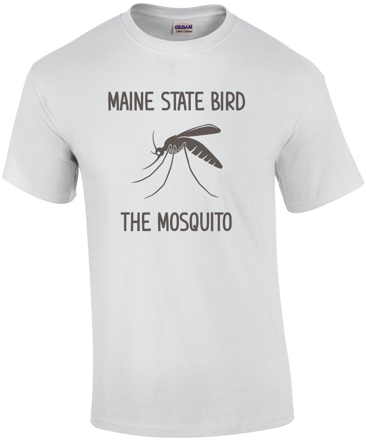 Maine State Bird The Mosquito - Funny Maine T-Shirt