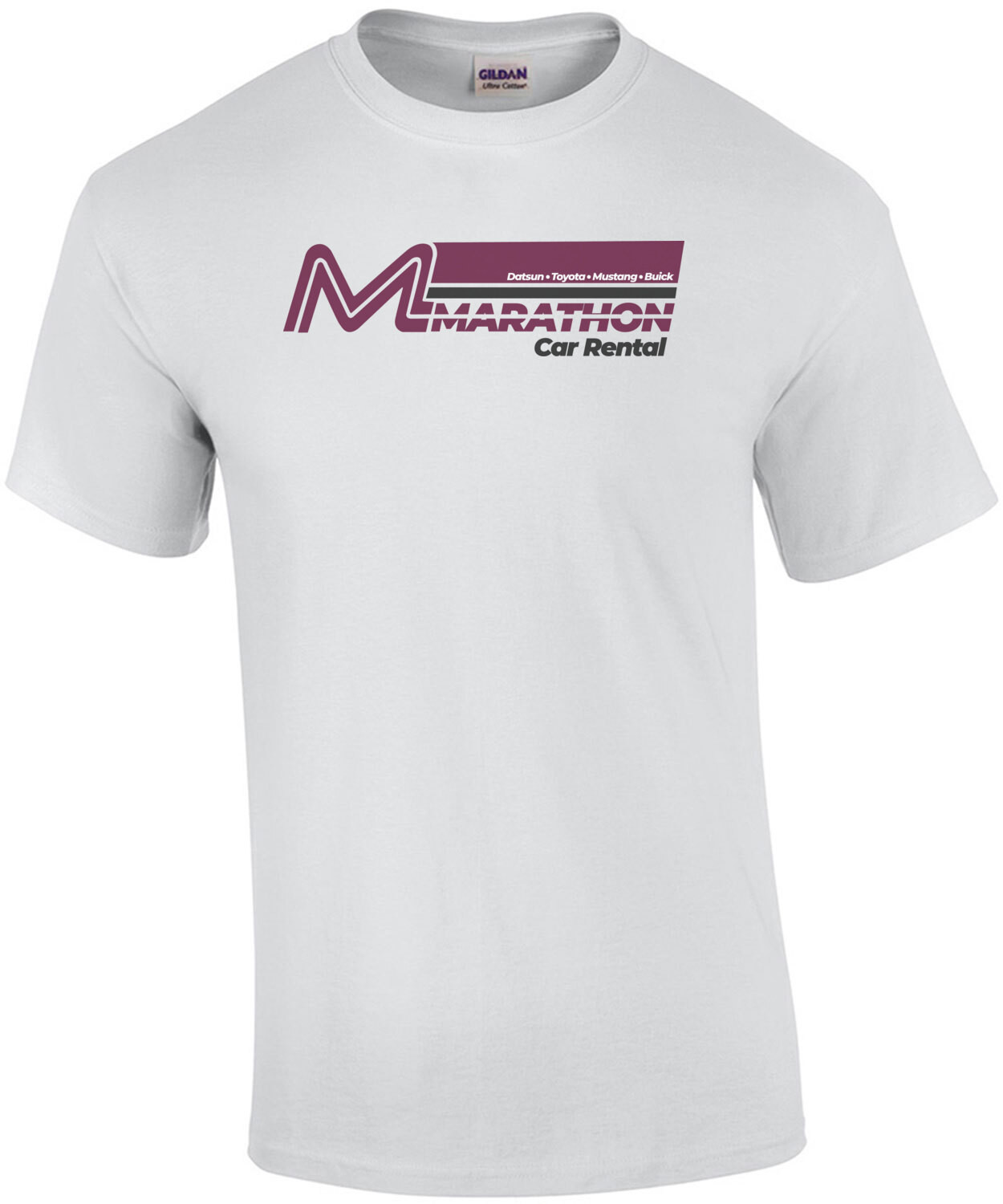 Marathon - Car Rental - Gobble Gobble Gobble - Planes Trains & Automobiles 80's T-Shirt