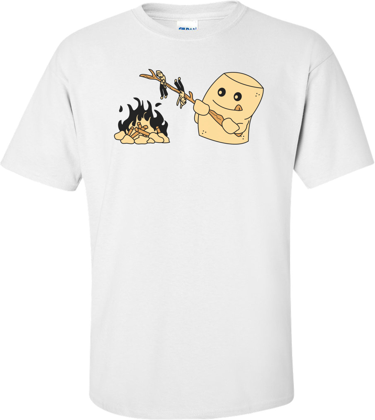 Marshmallow Roasting Funny Shirt