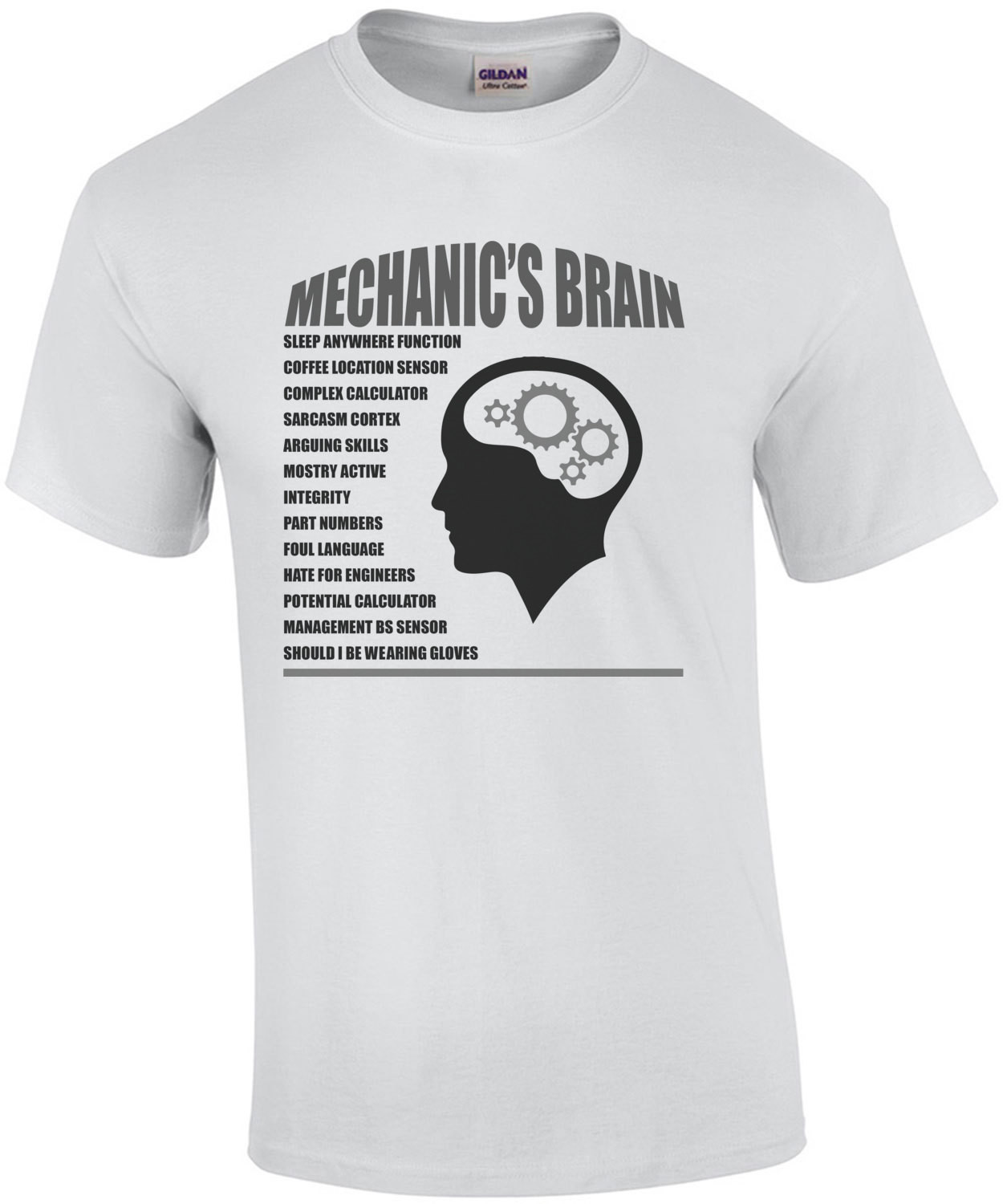 Mechanic's Brain T-Shirt