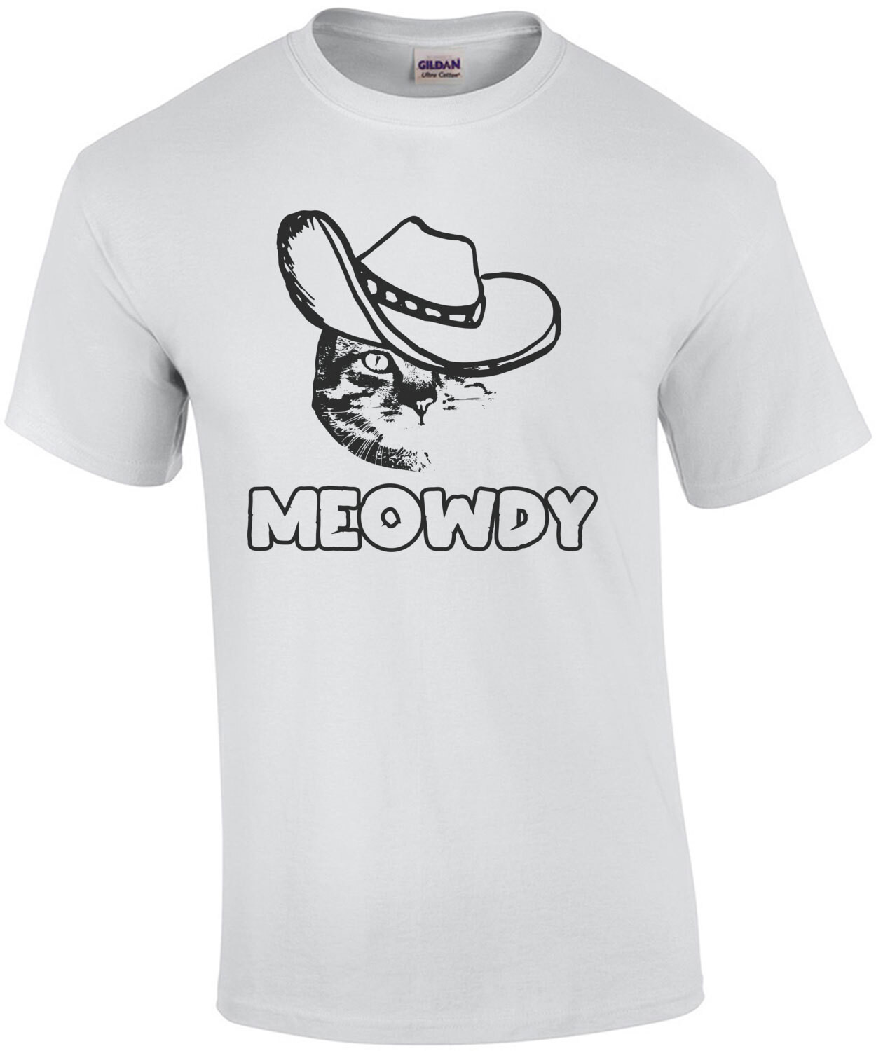 Meowdy - Cowboy Cat T-Shirt
