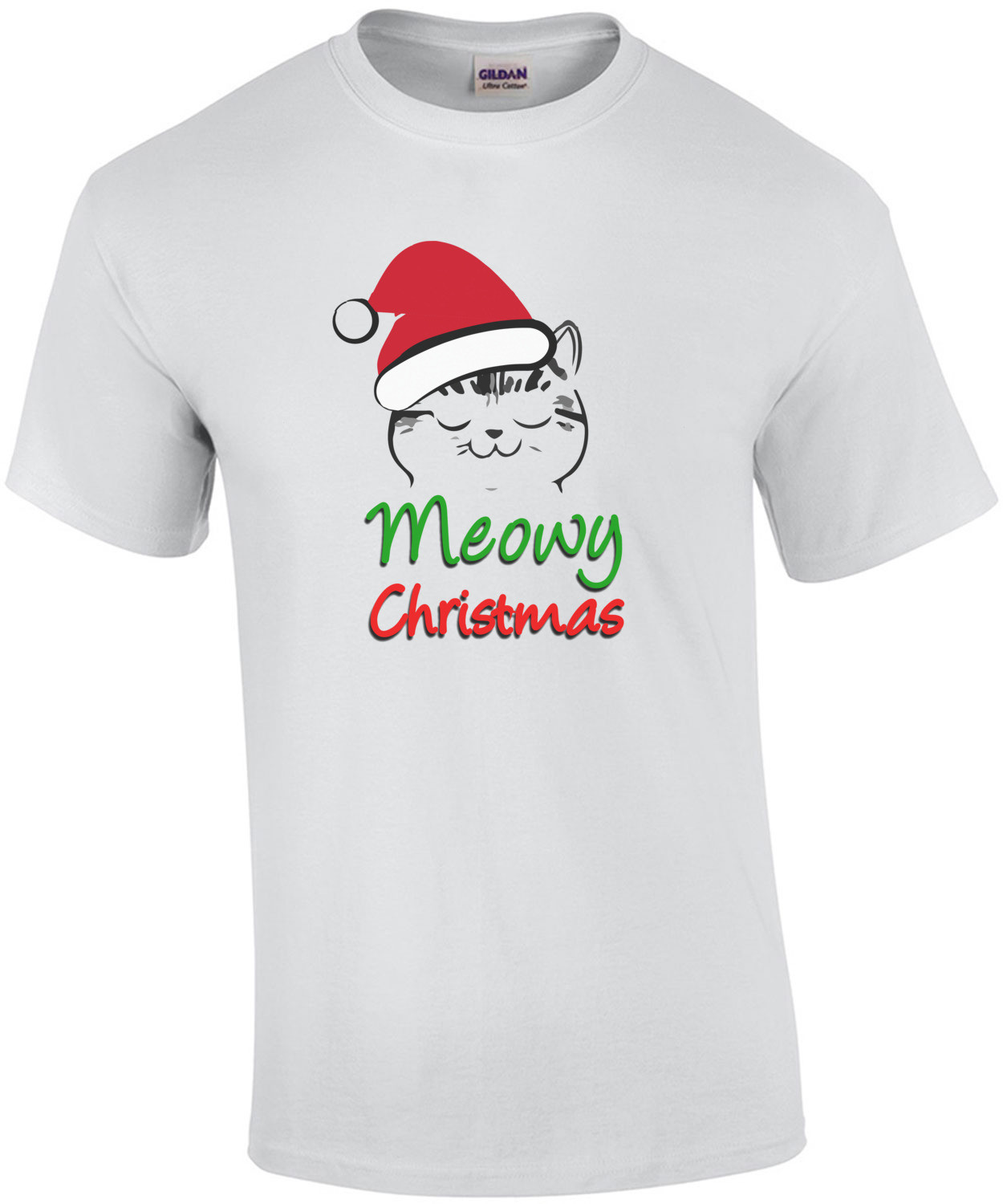 Meowy Christmas T-Shirt