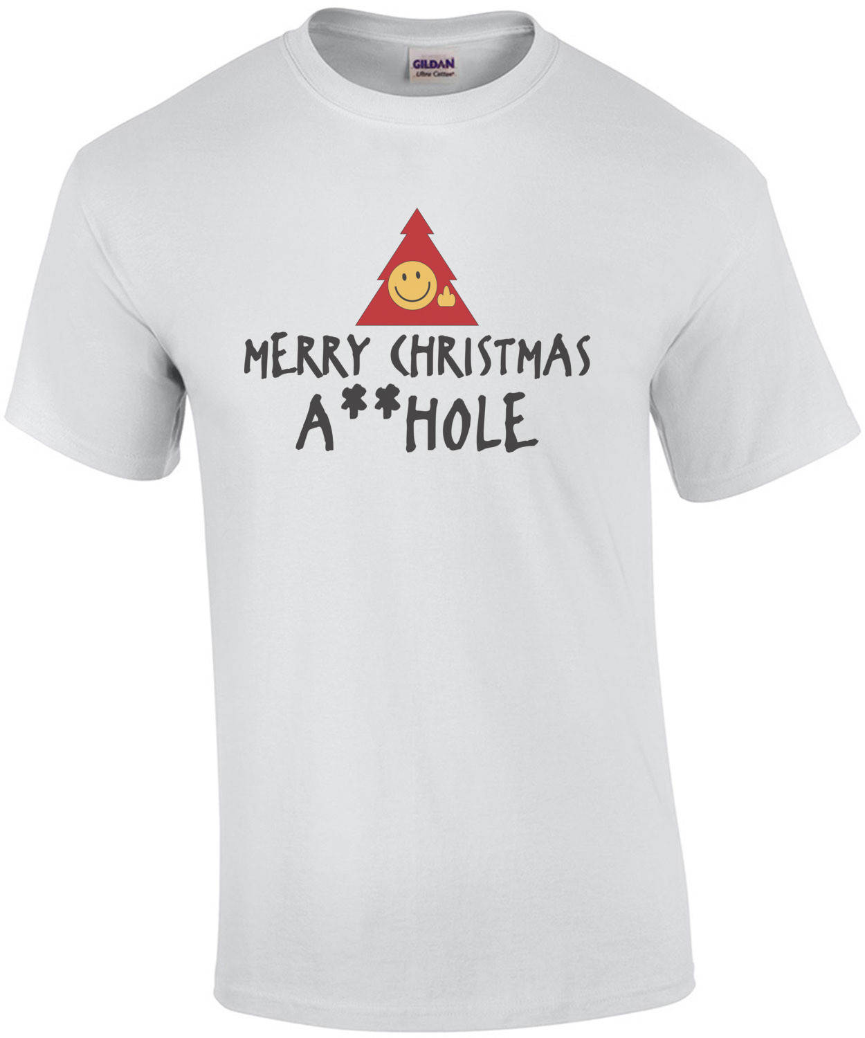 MERRY CHRISTMAS A**HOLE T-SHIRT