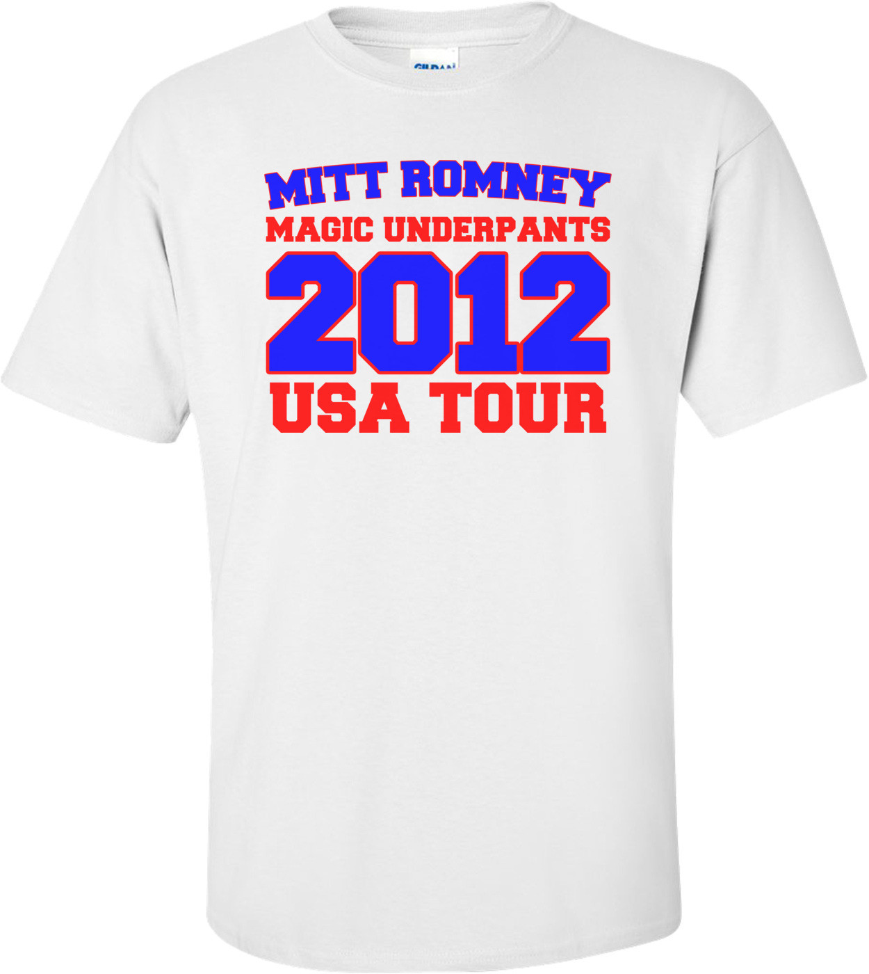 Mitt Romney Magic Underpants 2012 Usa Tour - Anti Mitt Romney Shirt