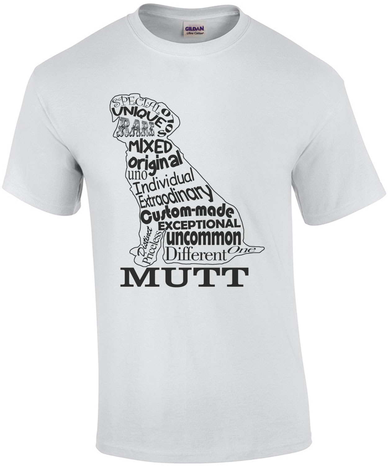 Mutt Exceptional Mixed Original Individual T-Shirt
