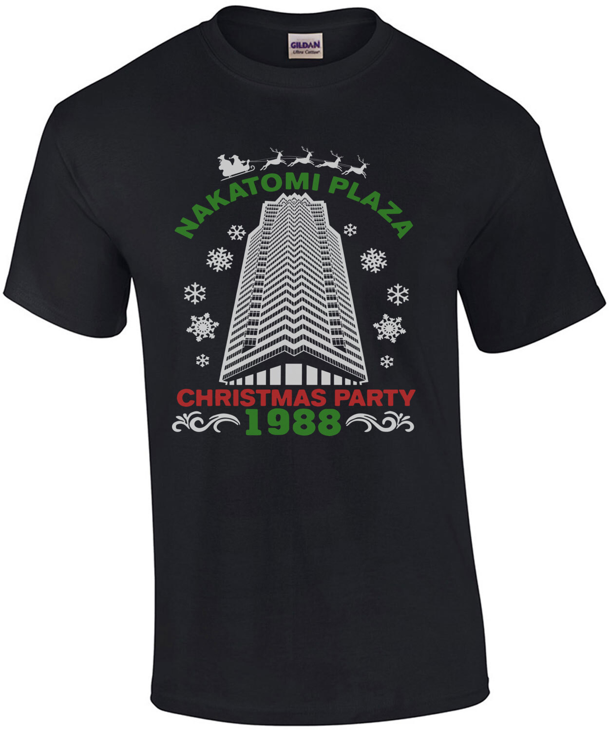 Nakatomi Corporation Christmas Party 1988 - Die Hard - Funny T-Shirt