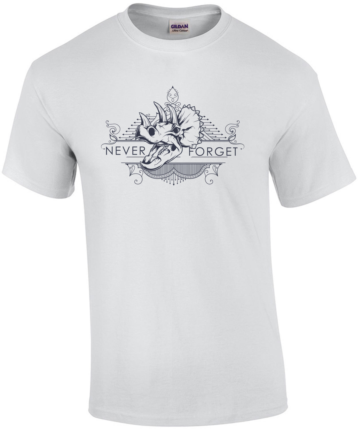 Never Forget Triceratops Dinosaur T-Shirt