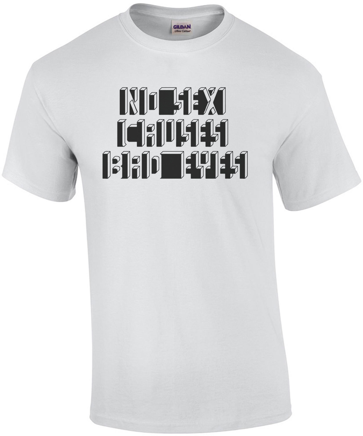 No Sex Causes Bad Eyes - Optical Illusion T-Shirt