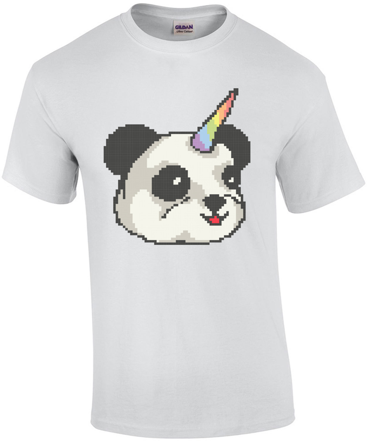 Panda Unicorn Cute Retro T-Shirt