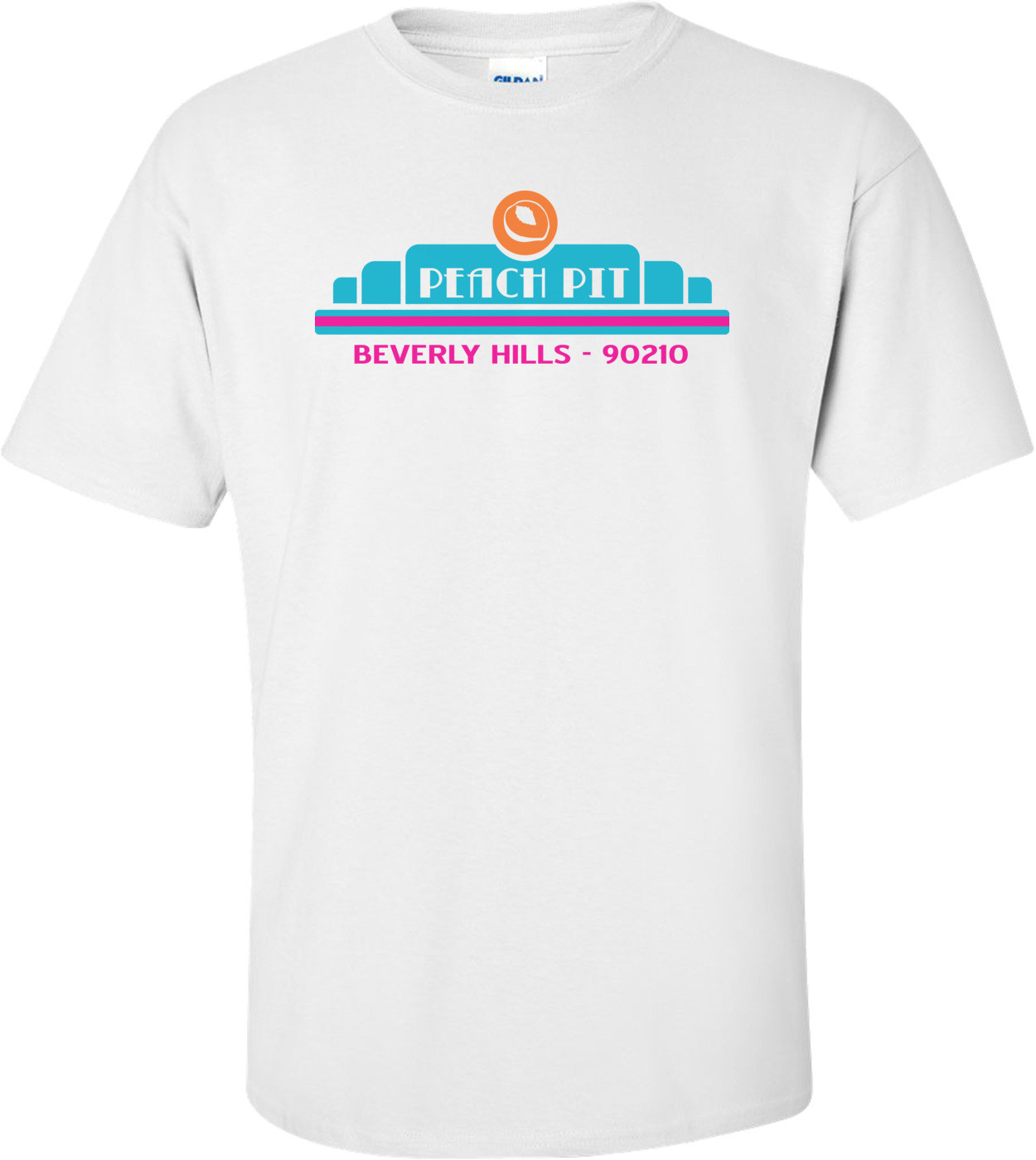Peach Pit 90210 T-shirt