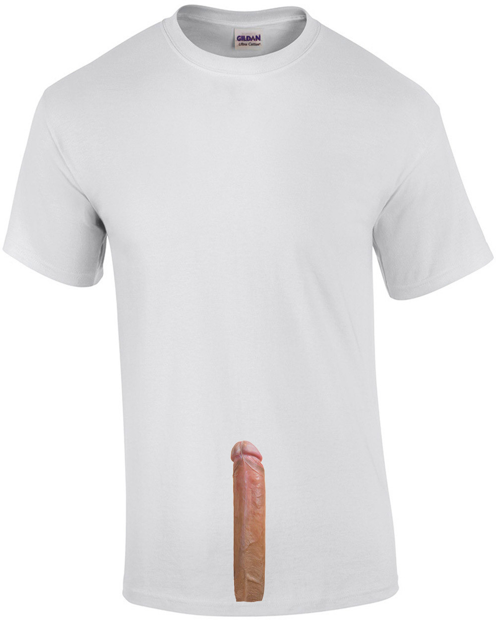 White Penis Shirt