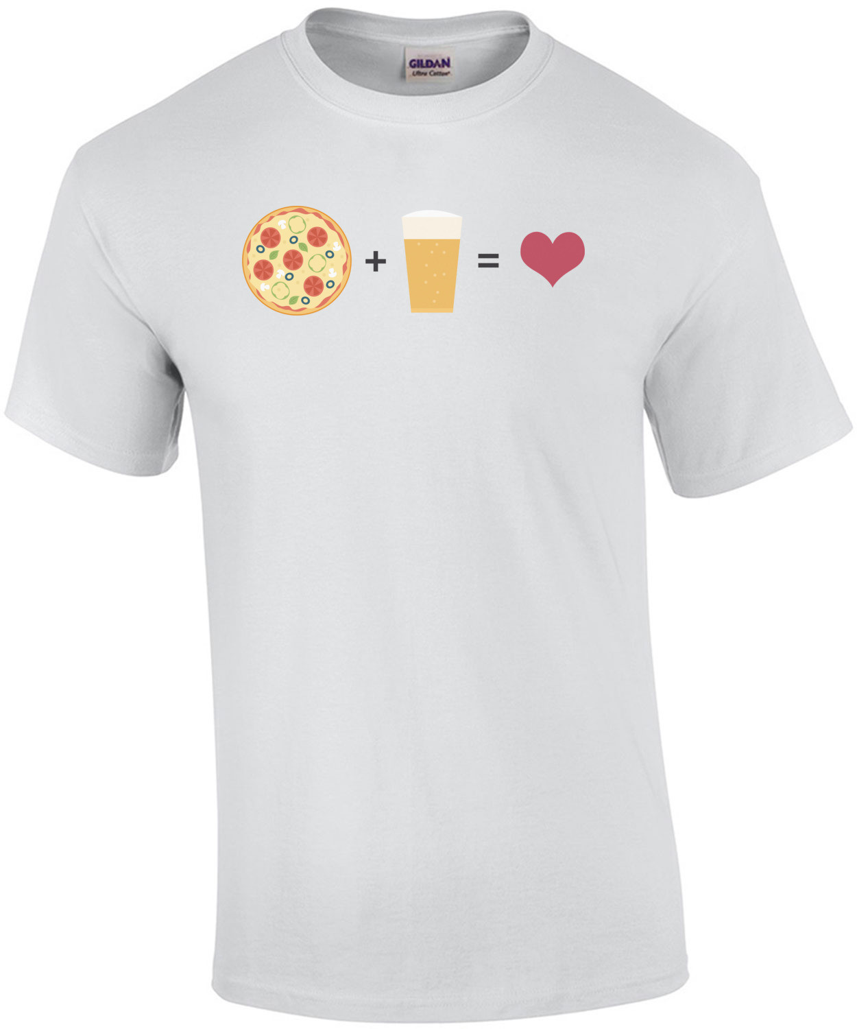 Pizza + Beer = Love T-Shirt