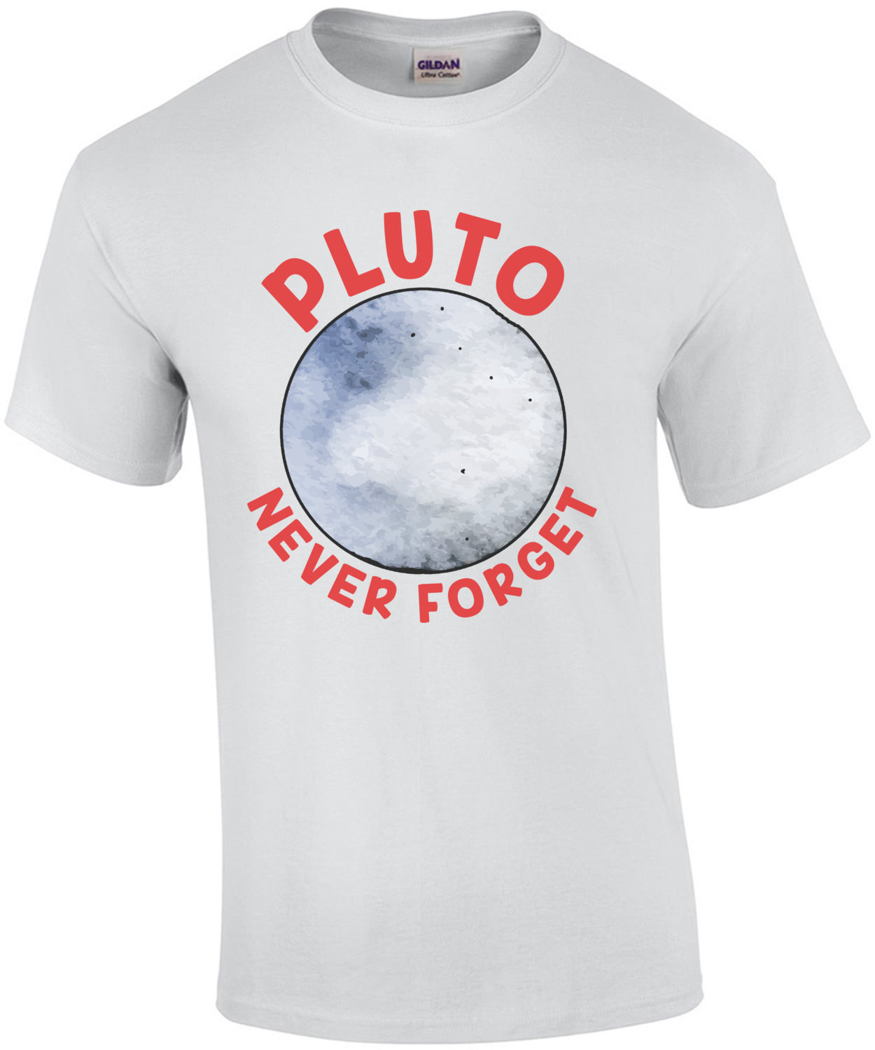 Pluto Never Forget T-Shirt