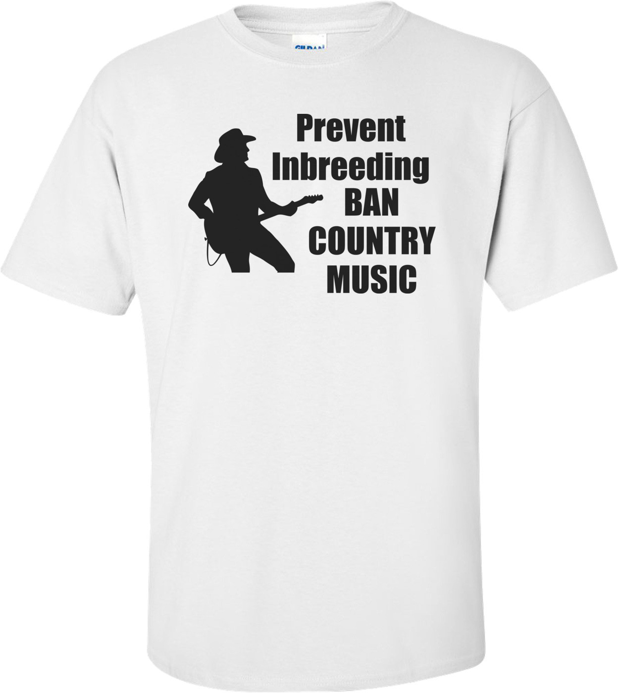 Prevent Inbreeding Ban Country Music T-shirt