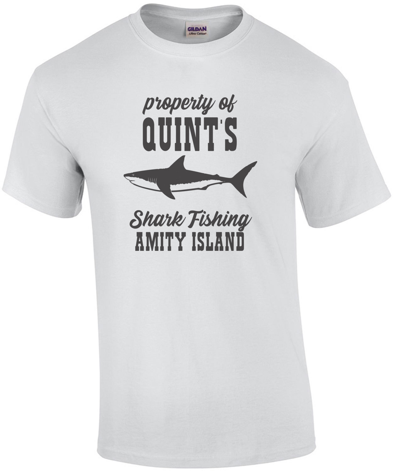Property of Quint's Shark Fishing - Amity Island - Jaws T-Shirt