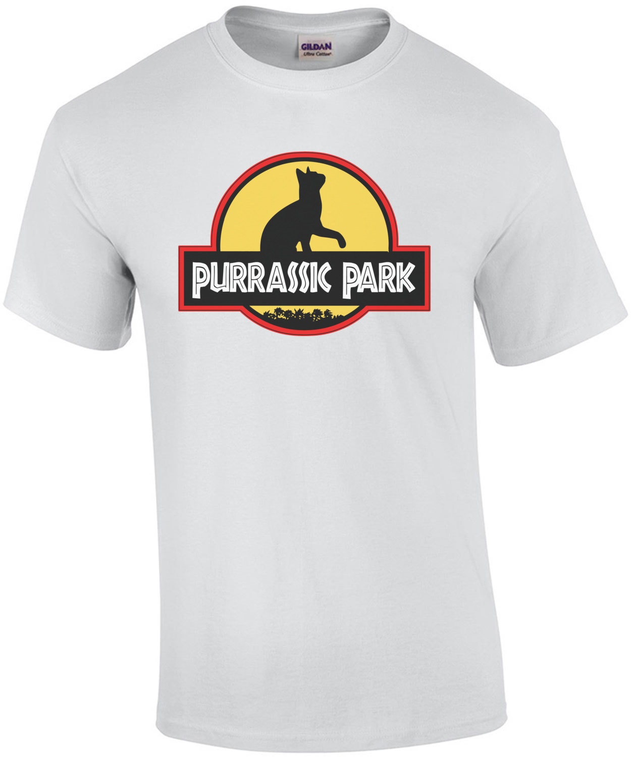 Purrassic Park - Funny Cat T-shirt