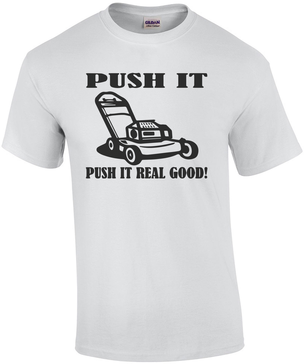 Push It - Push it real good. Salt-N-Pepa Parody T-Shirt