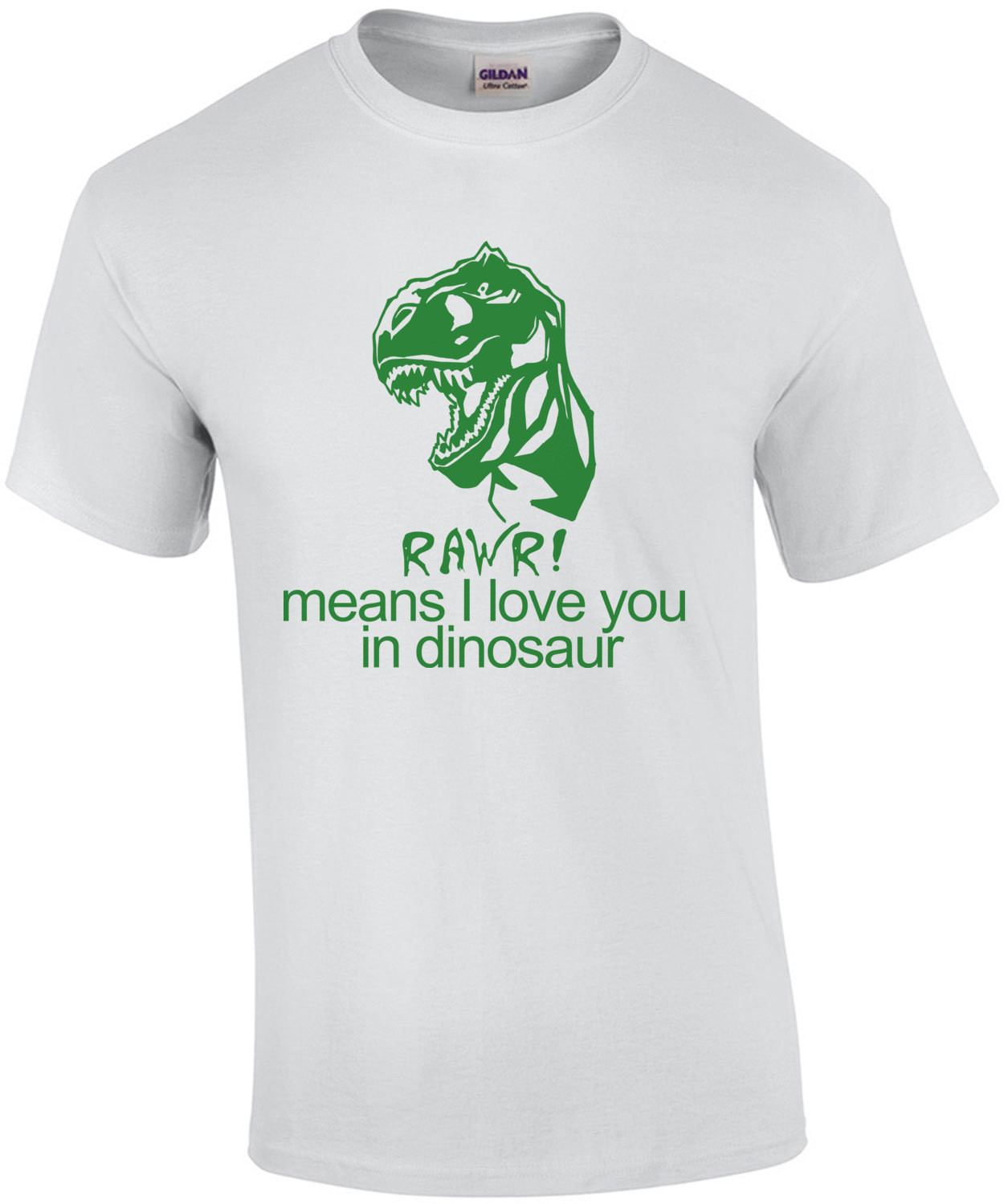 Rawr! Means I Love You In Dinosaur Kids Shirt