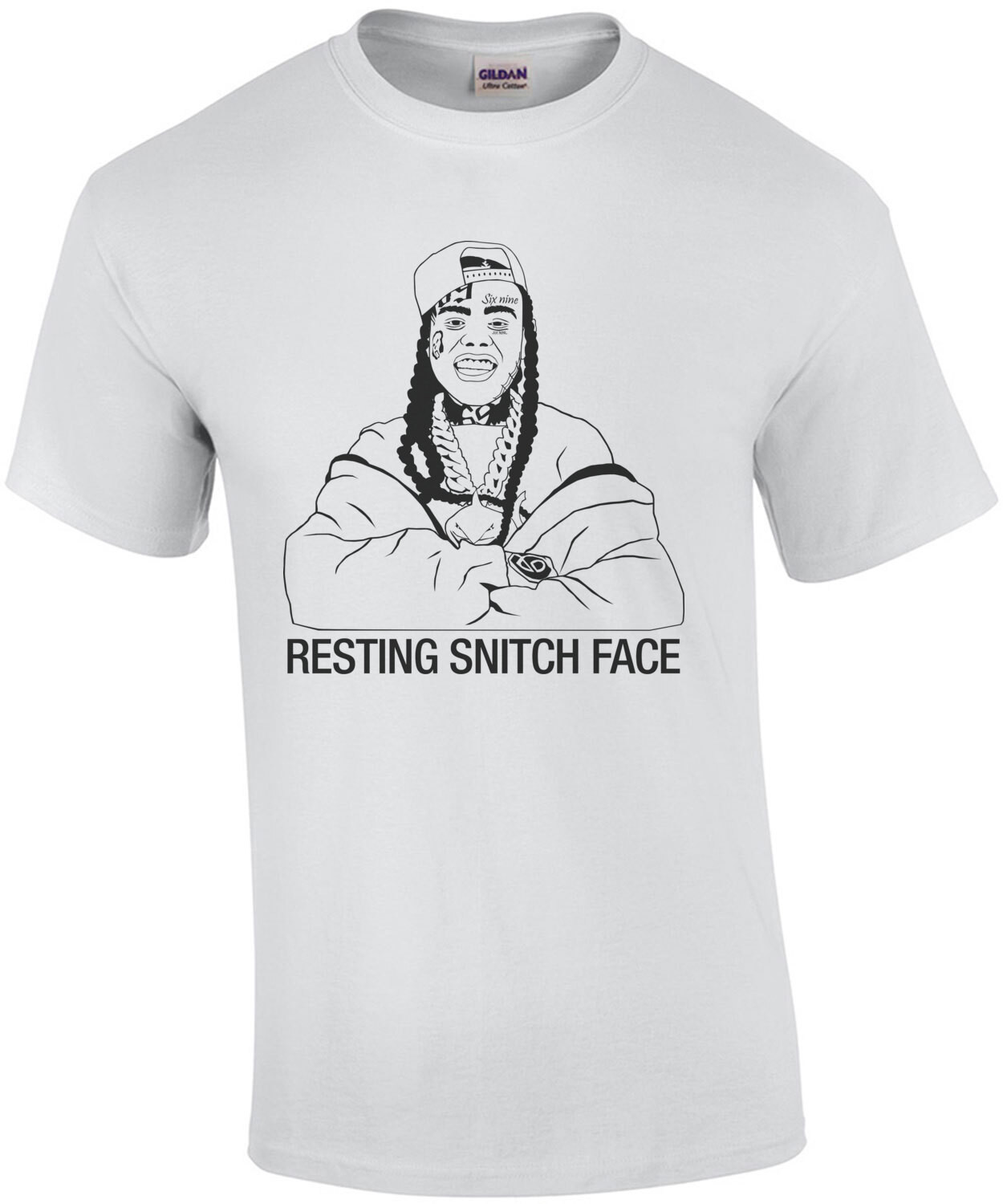 Resting Snitch Face Tekashi 6ix9ine Shirt