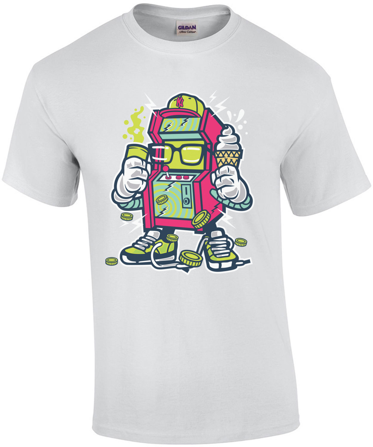 Retro Arcade Machine T-Shirt