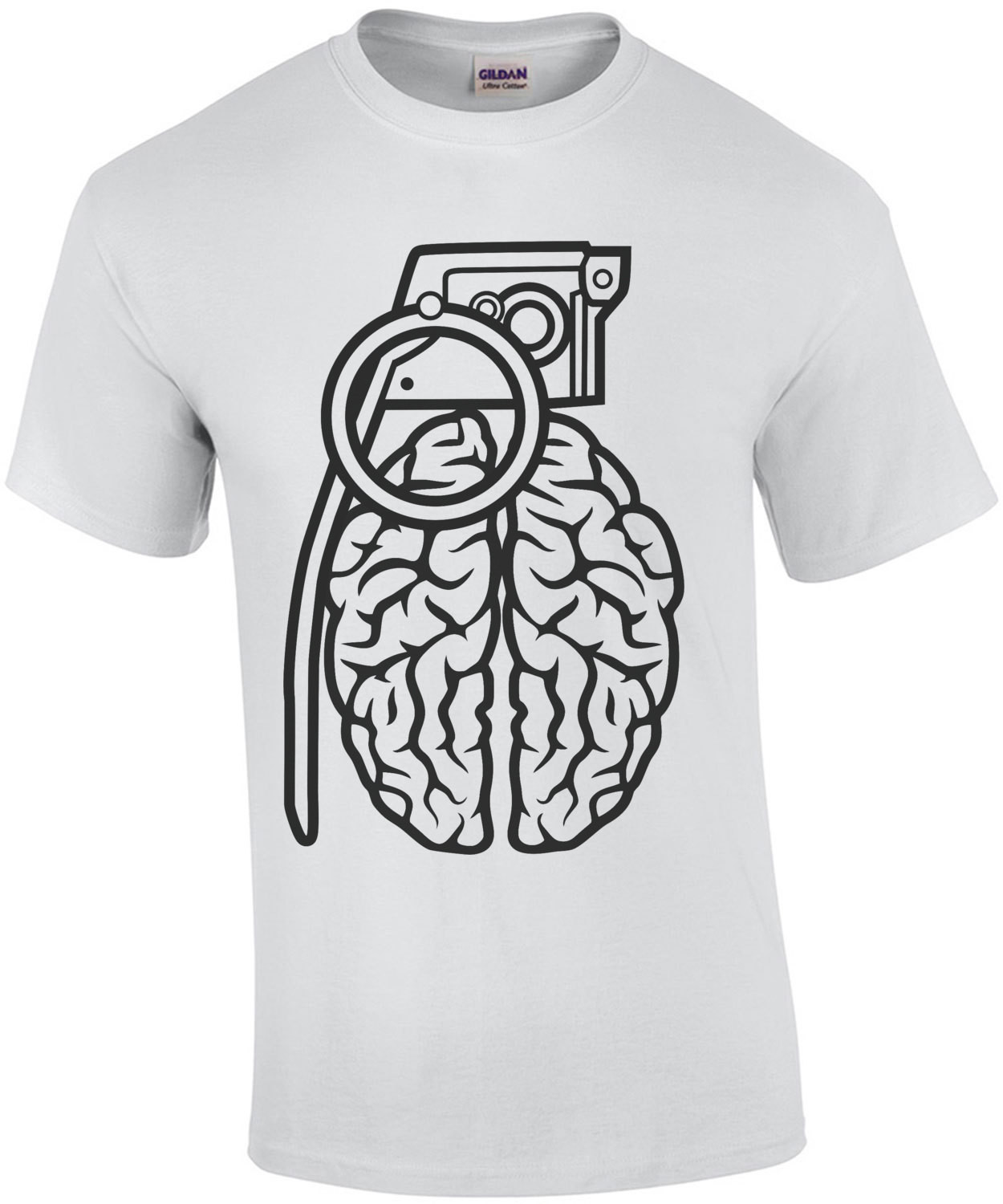 Retro Brain Grenade T-Shirt