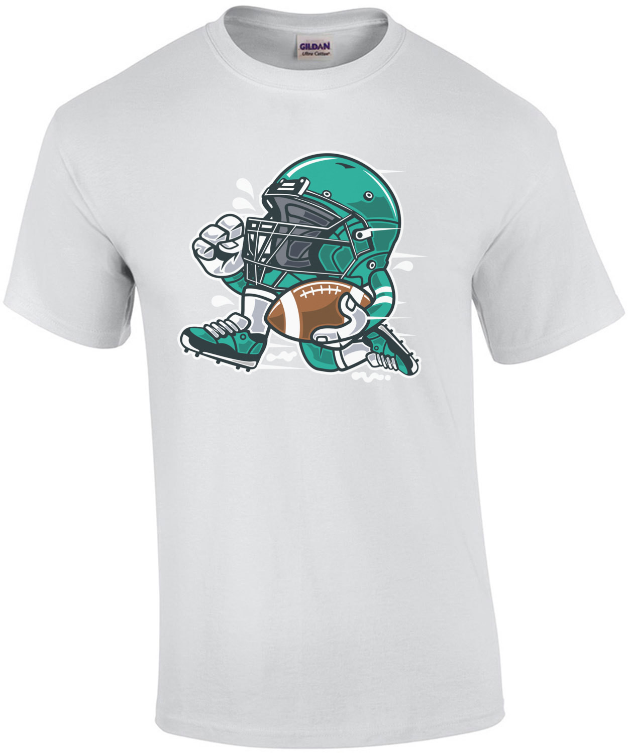 Retro Football Player T-Shirt