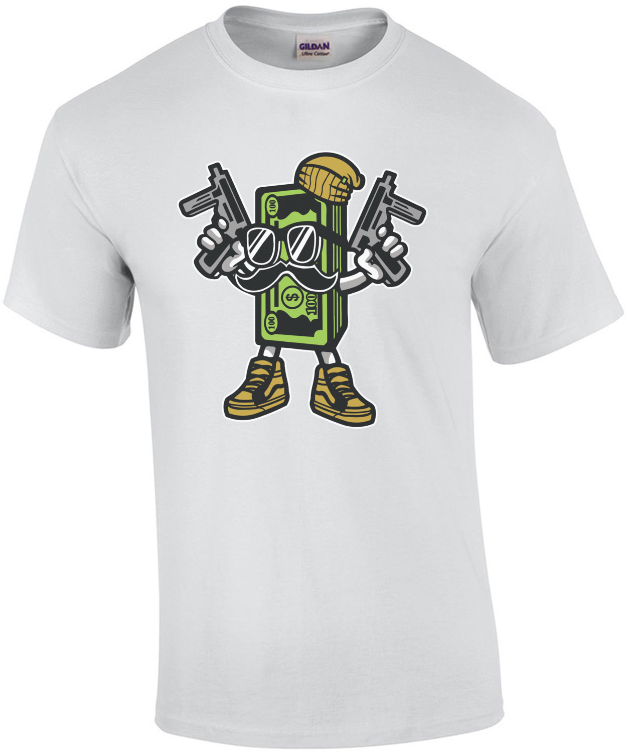 Retro Gangster Cash Money T-Shirt