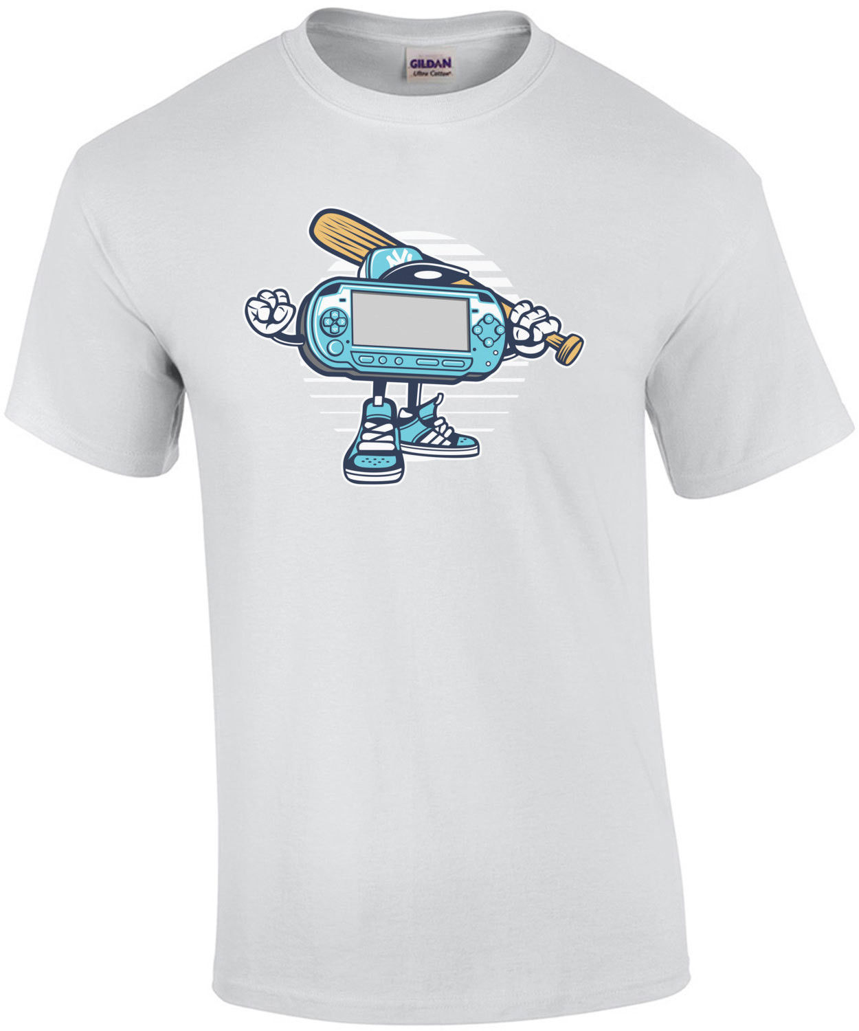 Retro Gangster Psp Style Handheld T-Shirt