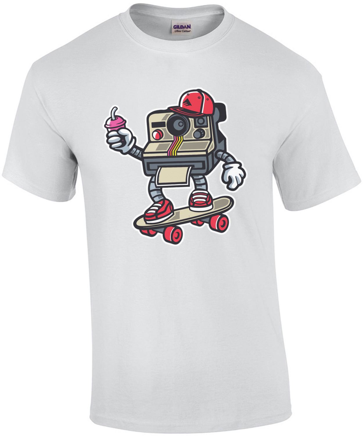Retro Polaroid Skating T-Shirt