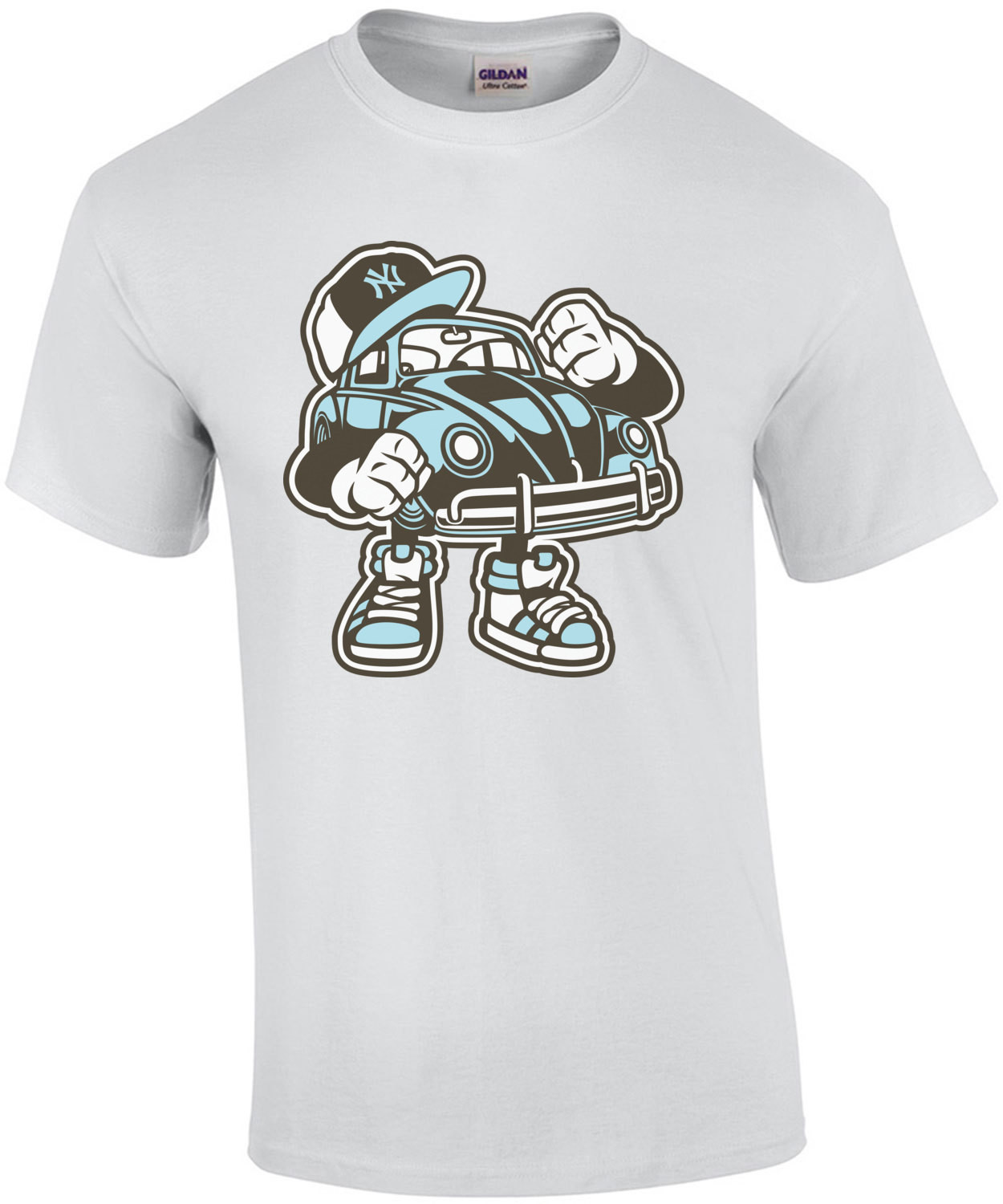 Retro Volkswagen Gangsta New York T-Shirt