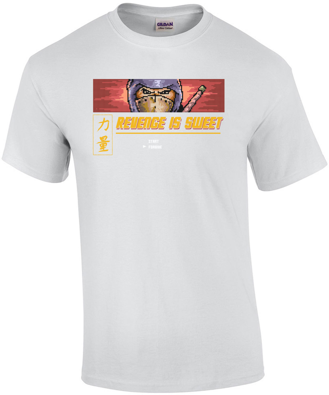Revenge Is Sweet Retro Ninja Gaiden Gaming T-Shirt