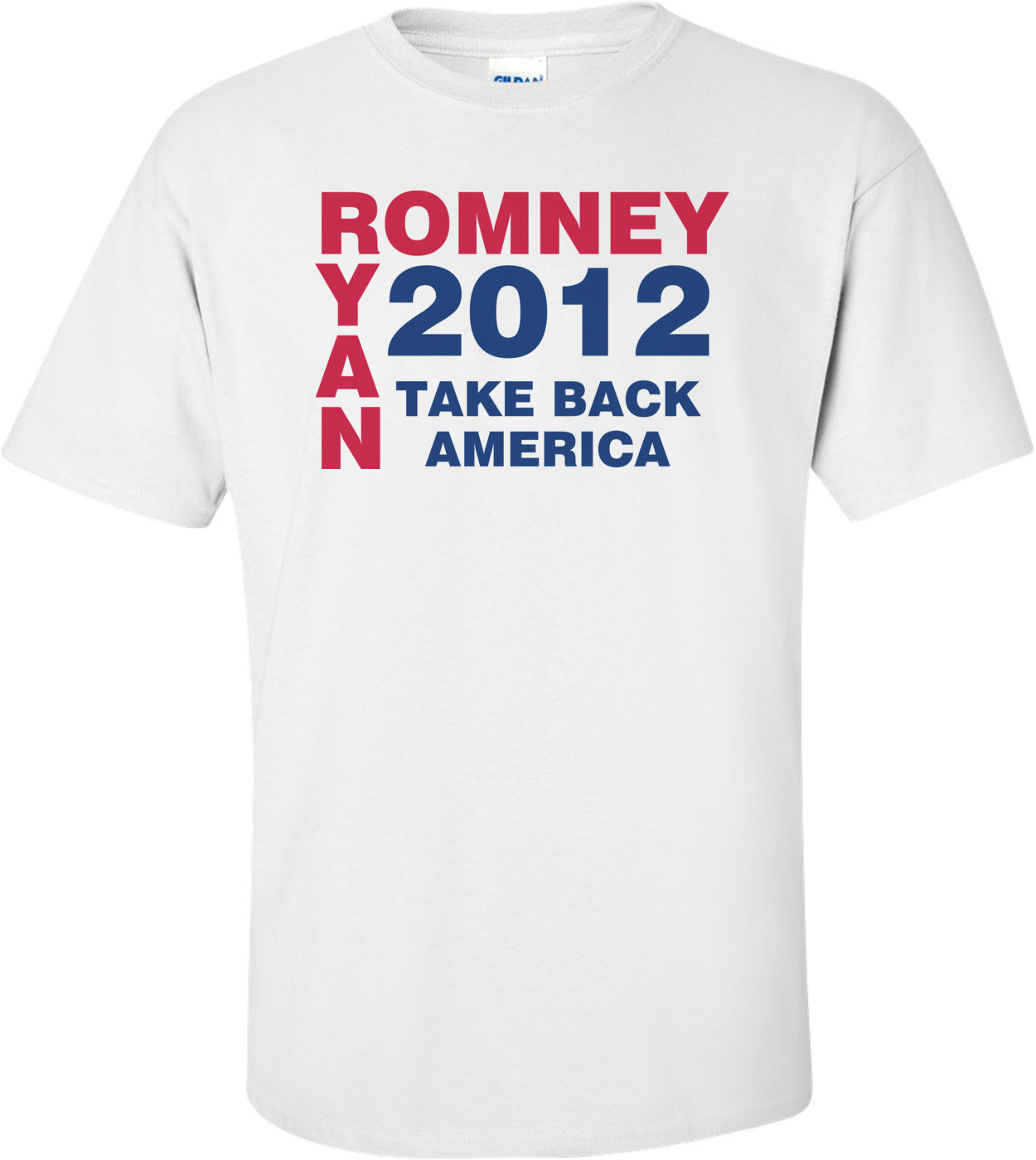 Romney Ryan Take Back America 2012 T-shirt