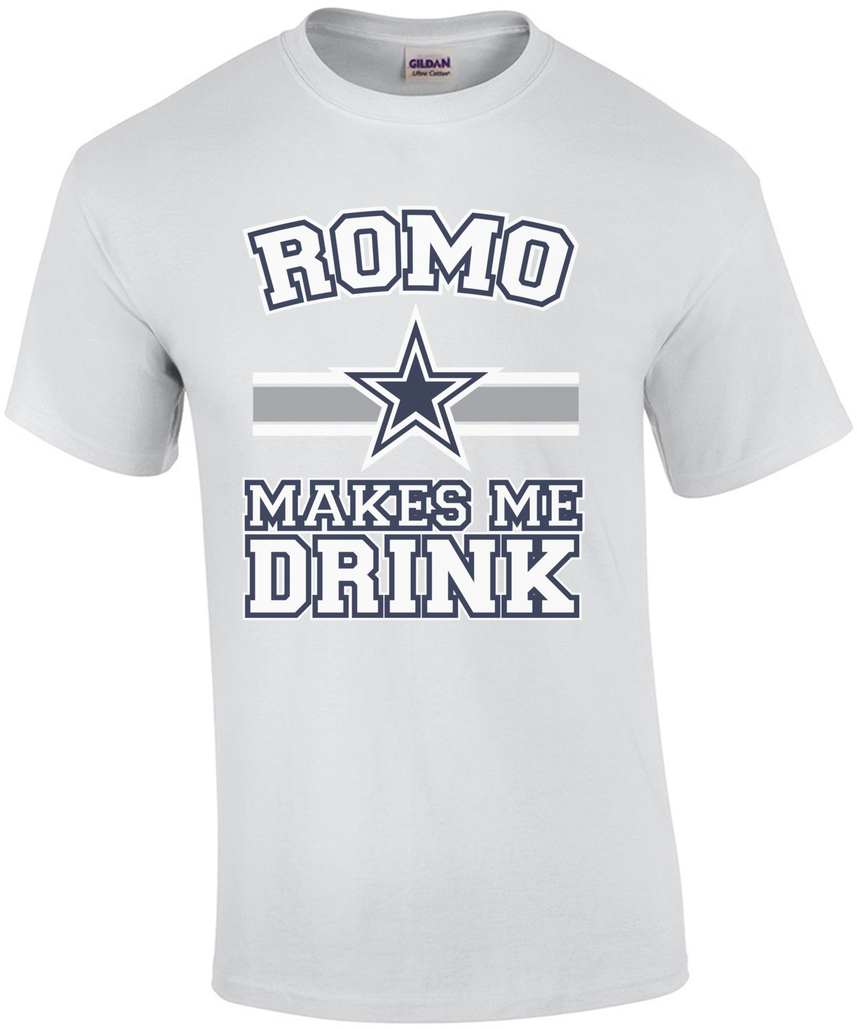 Romo Makes Me Drink - Dallas Cowboys T-Shirt