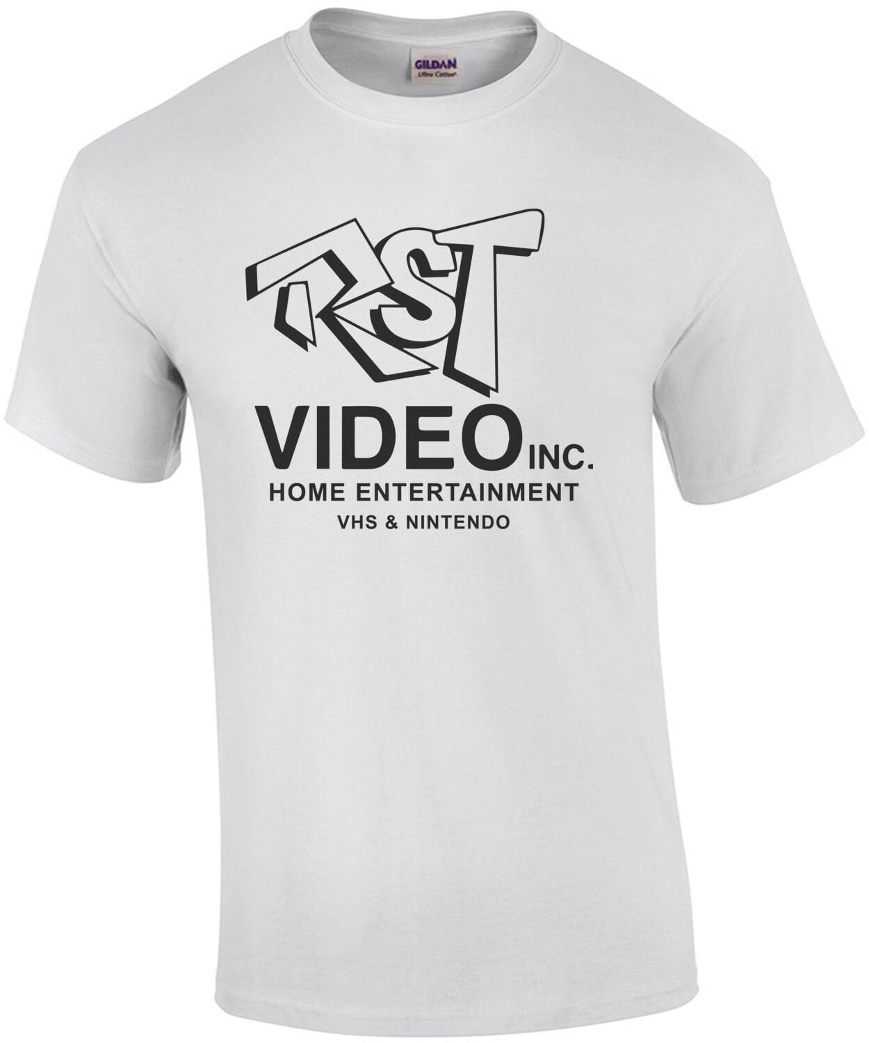 RST Video Inc. Home Entertainment - VHS & Nintendo - Clerks - 90's T-Shirt