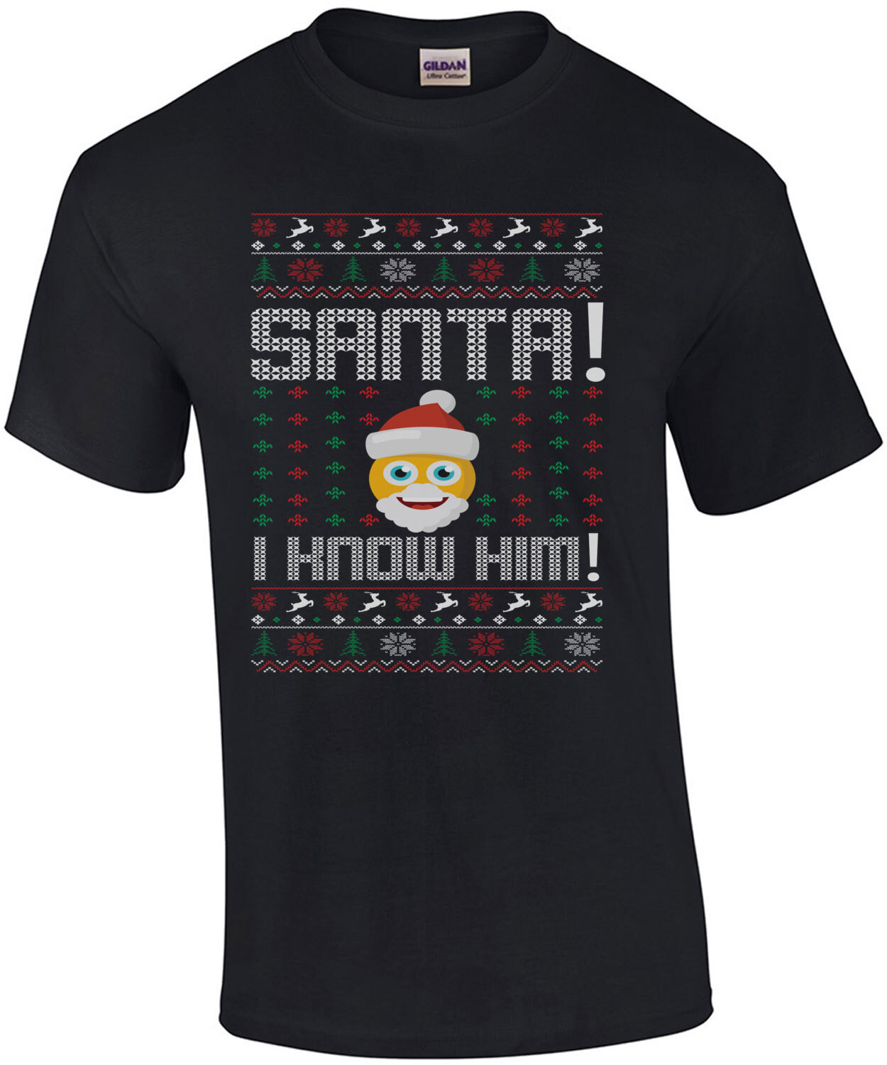 Santa I Know Him Ugly Christmas Sweater