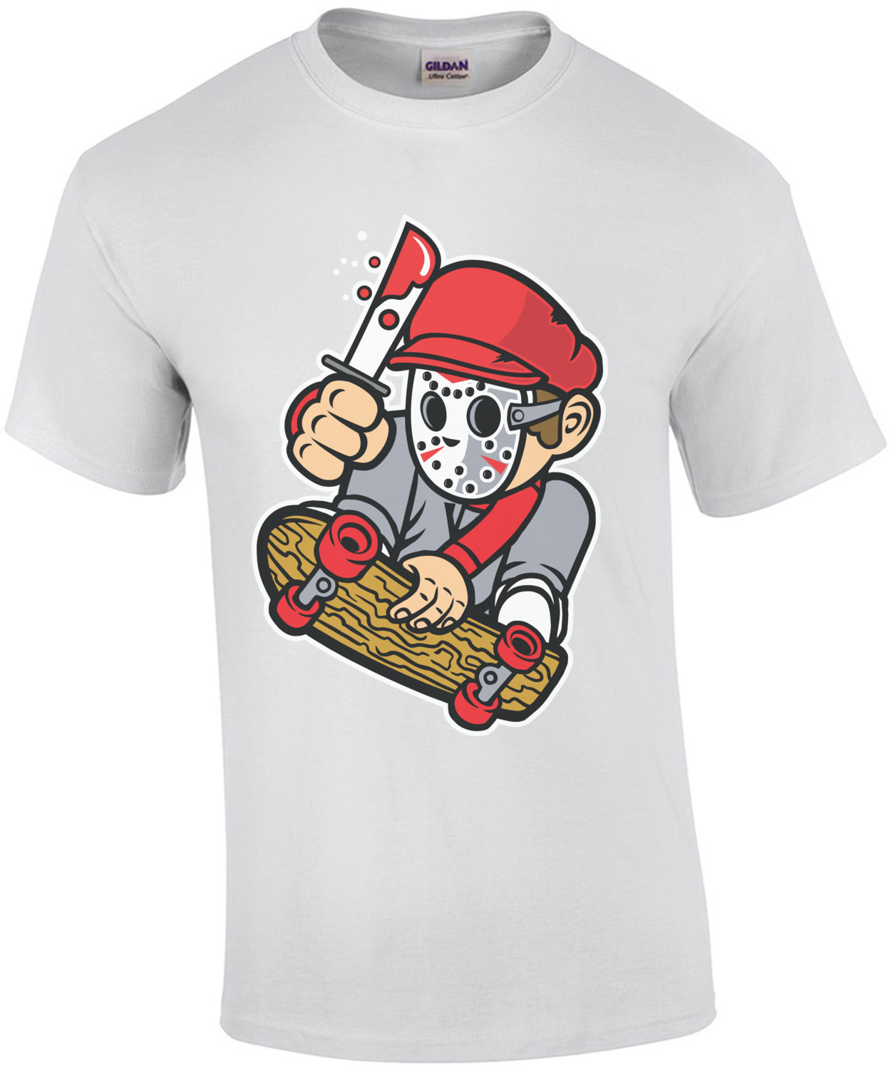 Skateboard Killer Retro Skating T-Shirt