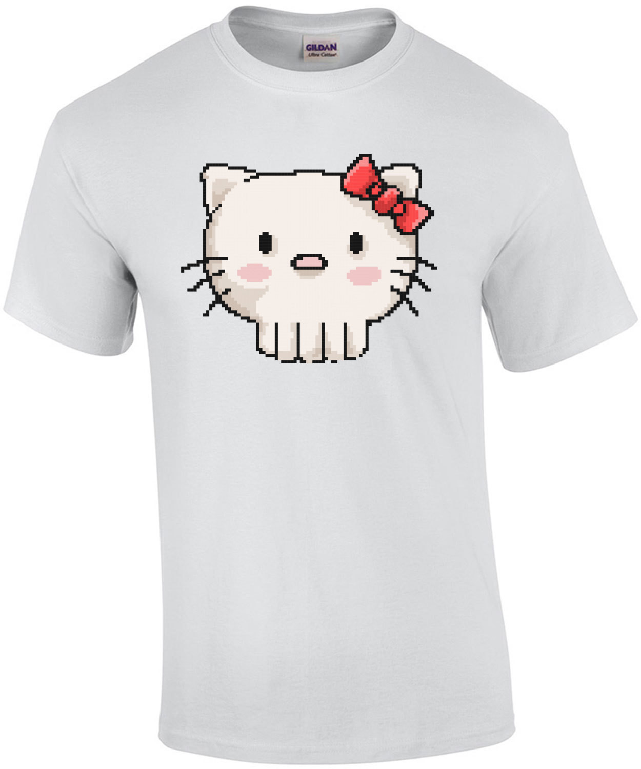 Skull Hello Kitty Retro T-Shirt