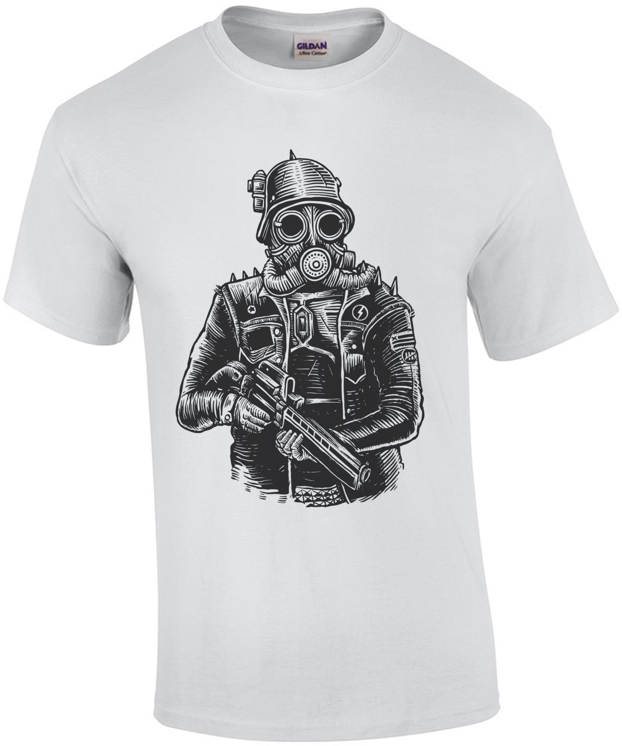 Steampunk Soldier Apocalyptic T-Shirt