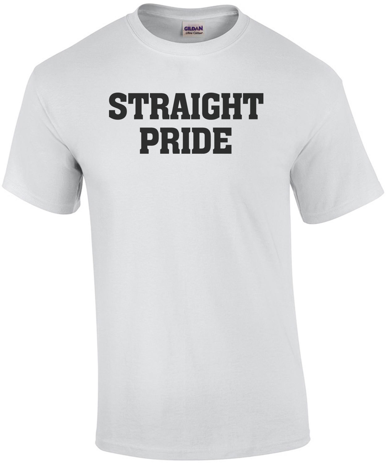 STRAIGHT PRIDE - sexual t-shirt. heterosexual t-shirt