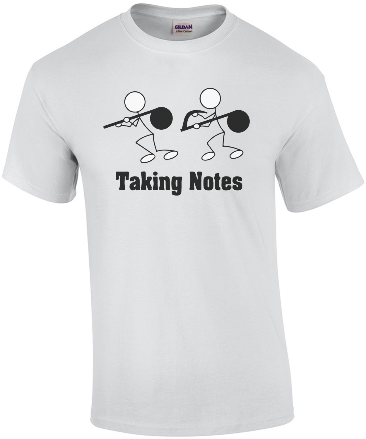 Taking Notes - Pun T-Shirt