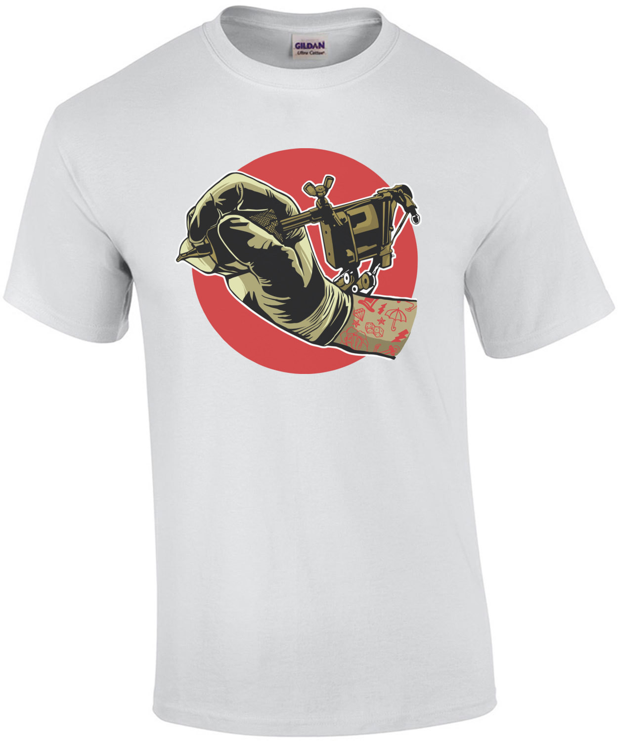 Tattoo Gun Tattoo Artist T-Shirt