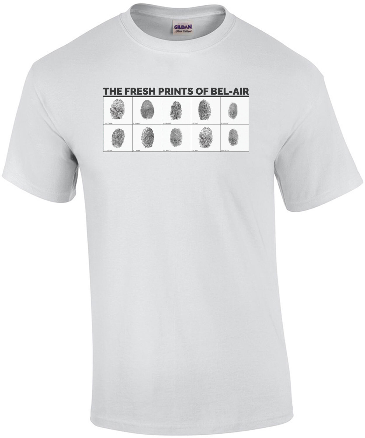 The Fresh Prints of Bel-Air Funny Will Smith Chris Rock Shirt