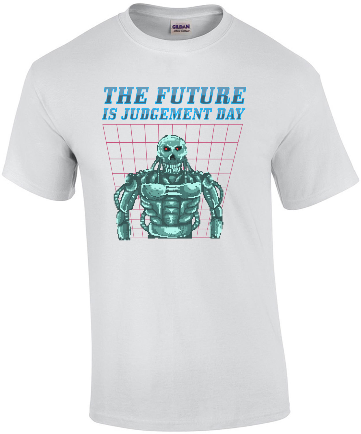The Future Is Judgement Day Retro Terminator T-Shirt
