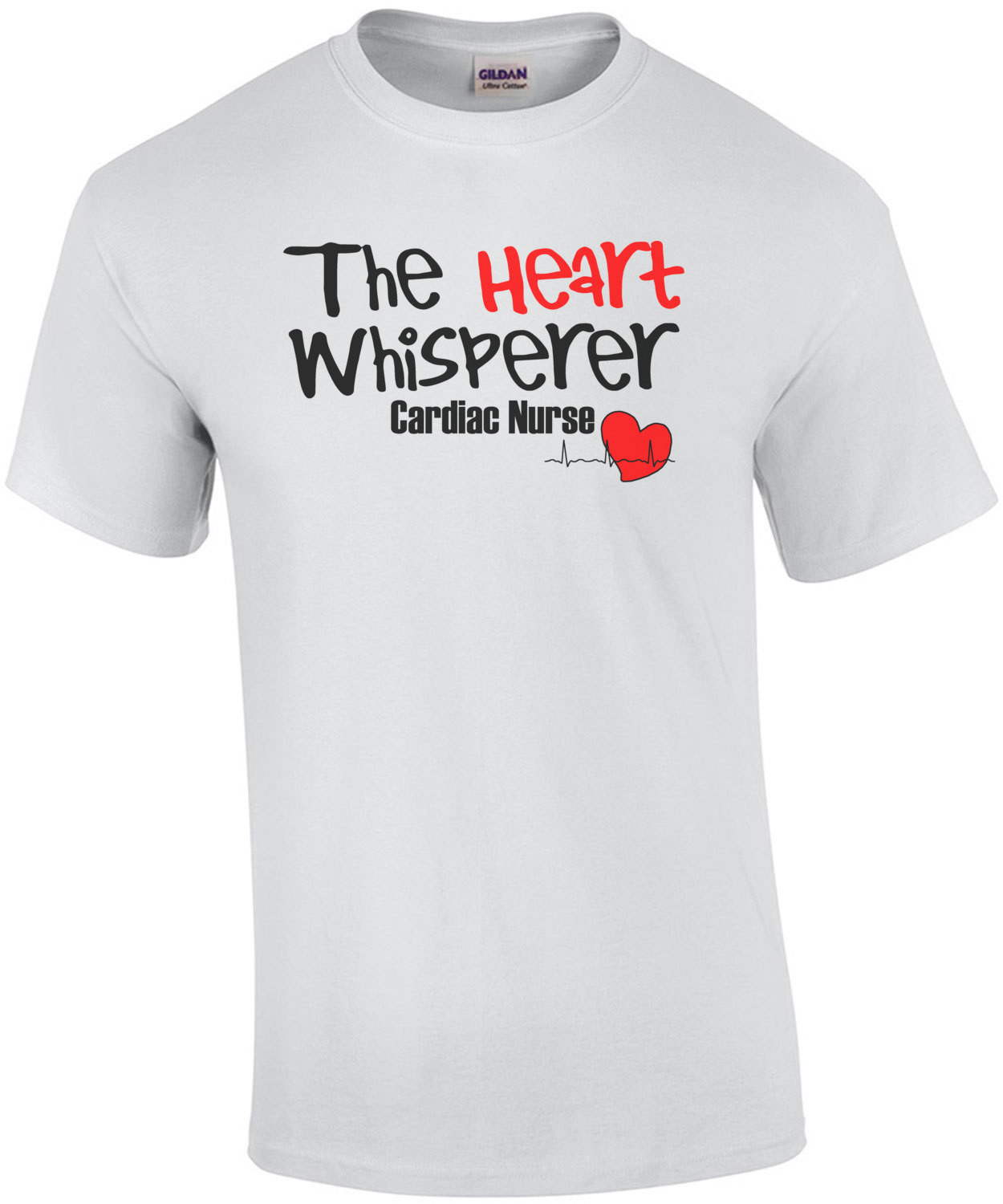 The Heart Whisperer Cardiac Nurse T-Shirt